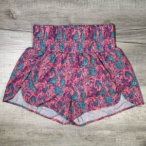 Simply Southern High Waist Shorts in Seahorse Print